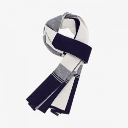 Warm plaid scarf
