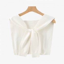 Shawl lace knotted winter scarfs